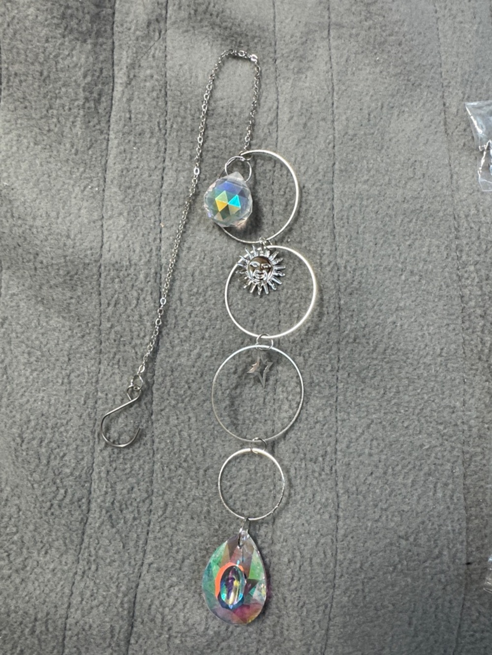 Sun & Teardrop Crystal Pendant Sun Catcher****FINAL MARKDOWN****
